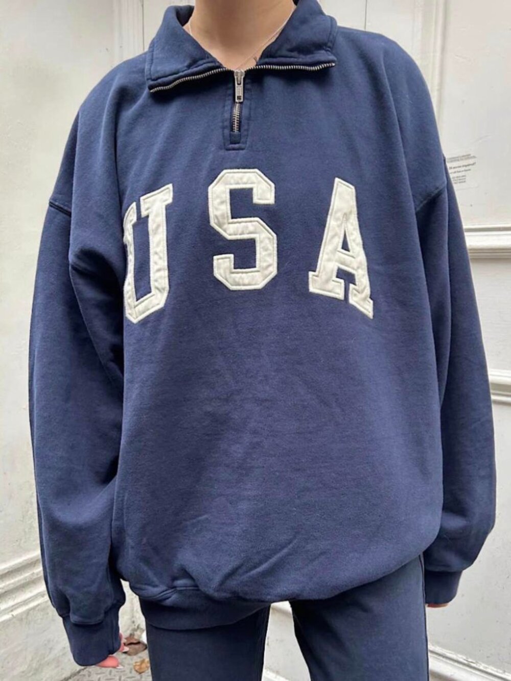 BRANDY MELVILLE USA QUARTER-ZIP